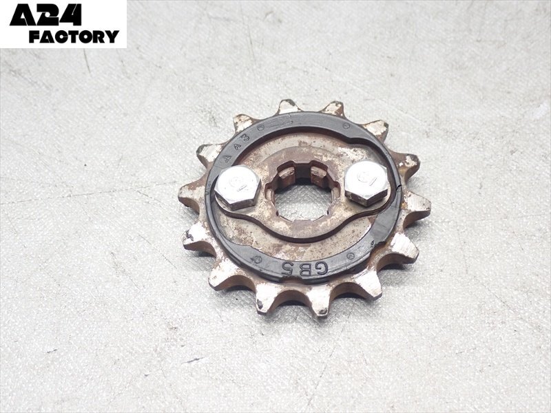 F1R7-0624 ホンダ スーパーカブ110プロ フロントスプロケット ドライブスプロケット 14丁 【JA07-300~ 4速セル付 動画有】拍卖