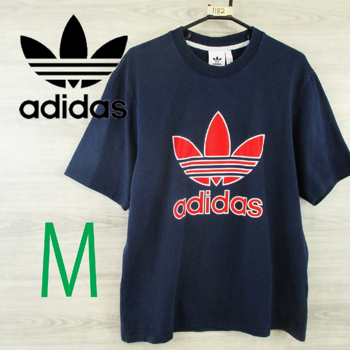 adidas アディダス<デカロゴTシャツ>M1182y拍卖