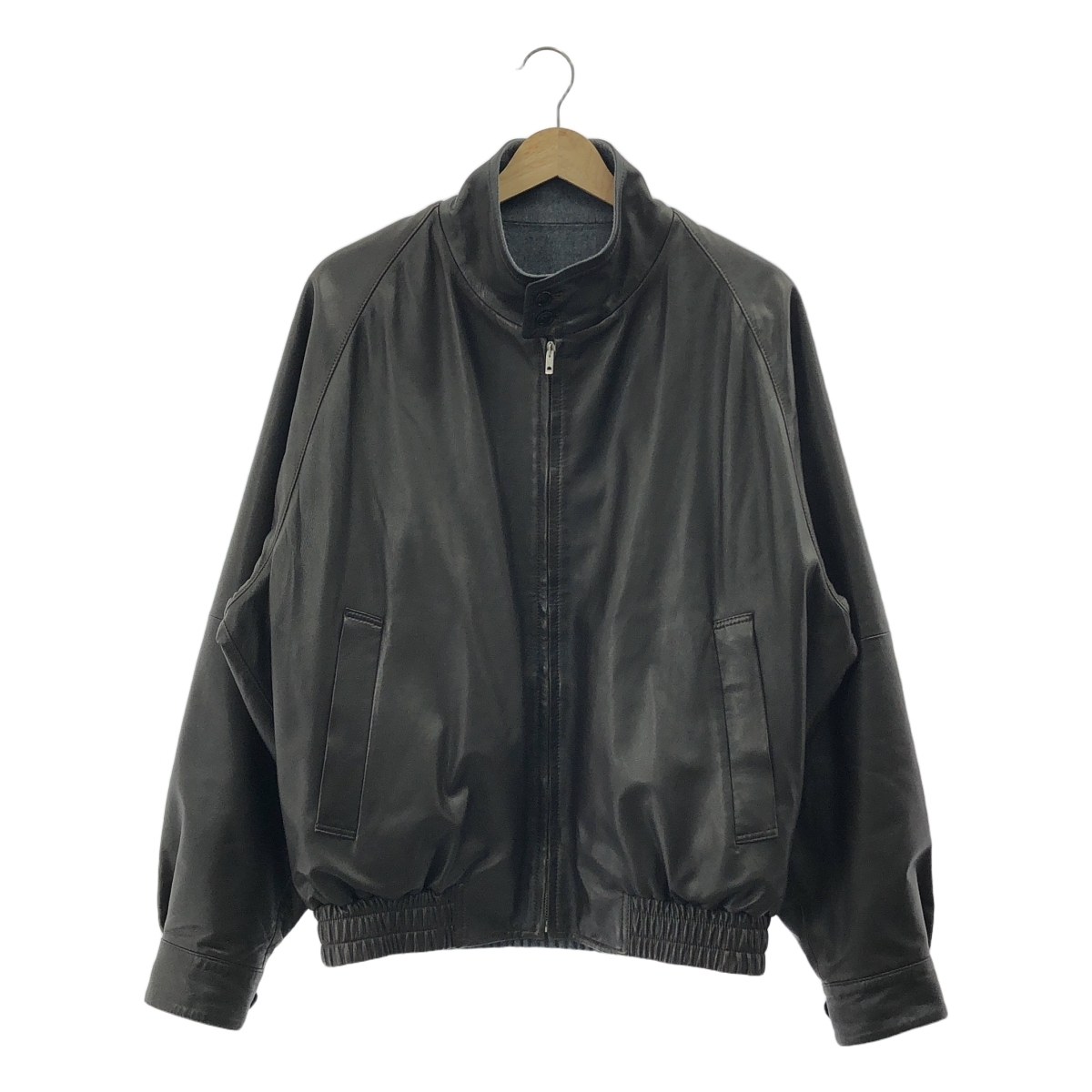 【美品】 MAATEE&SONS / マーティー&サンズ | 2023AW | MAC GLOVE LEATHER SHORT JK グローブレザー ショートジャケット リバーシブル拍卖