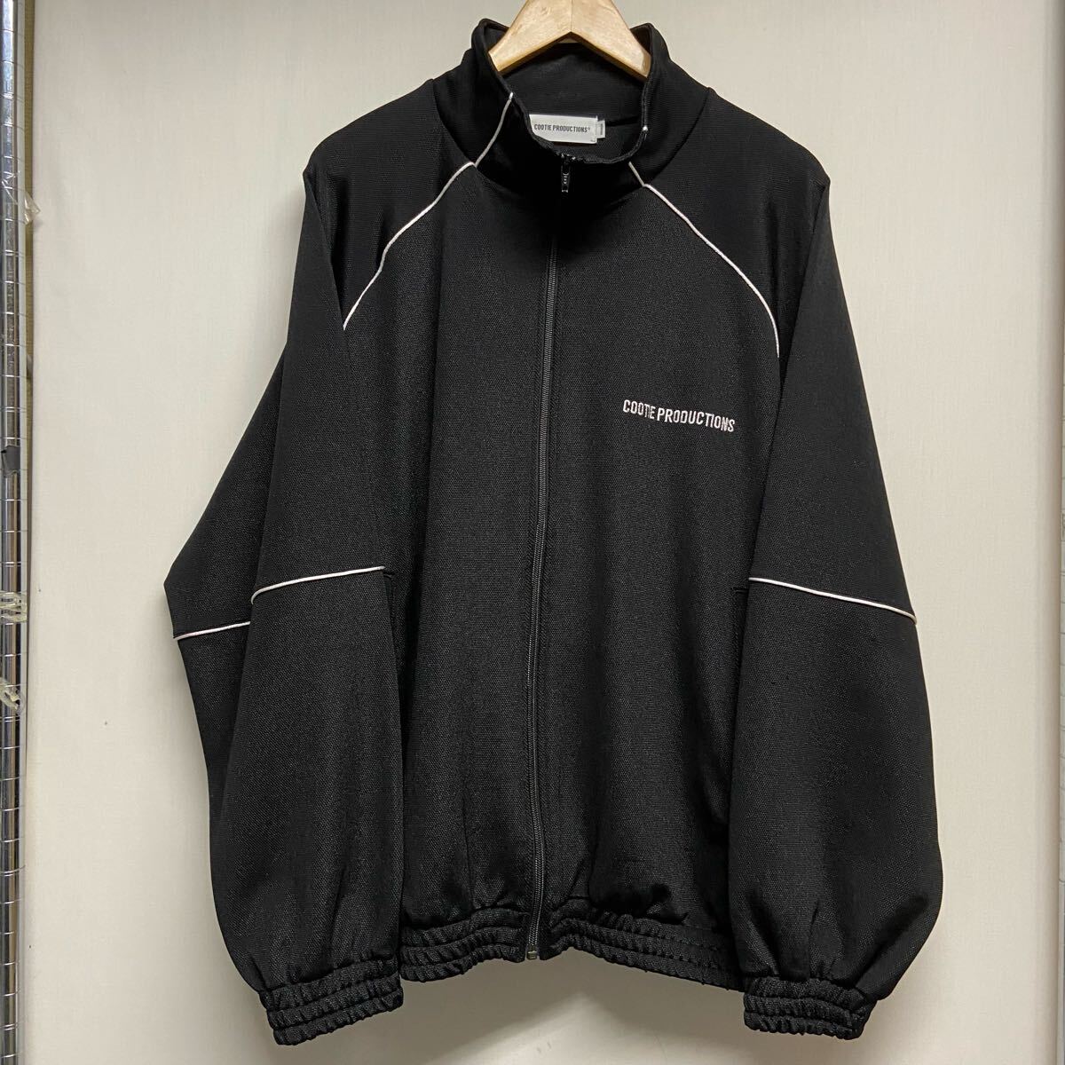 【COOTIE クーティー】CTE-24S311 T/C Seed Stitch Training Top トラックジャケット M ポリエステル ブラック 2506oki M拍卖