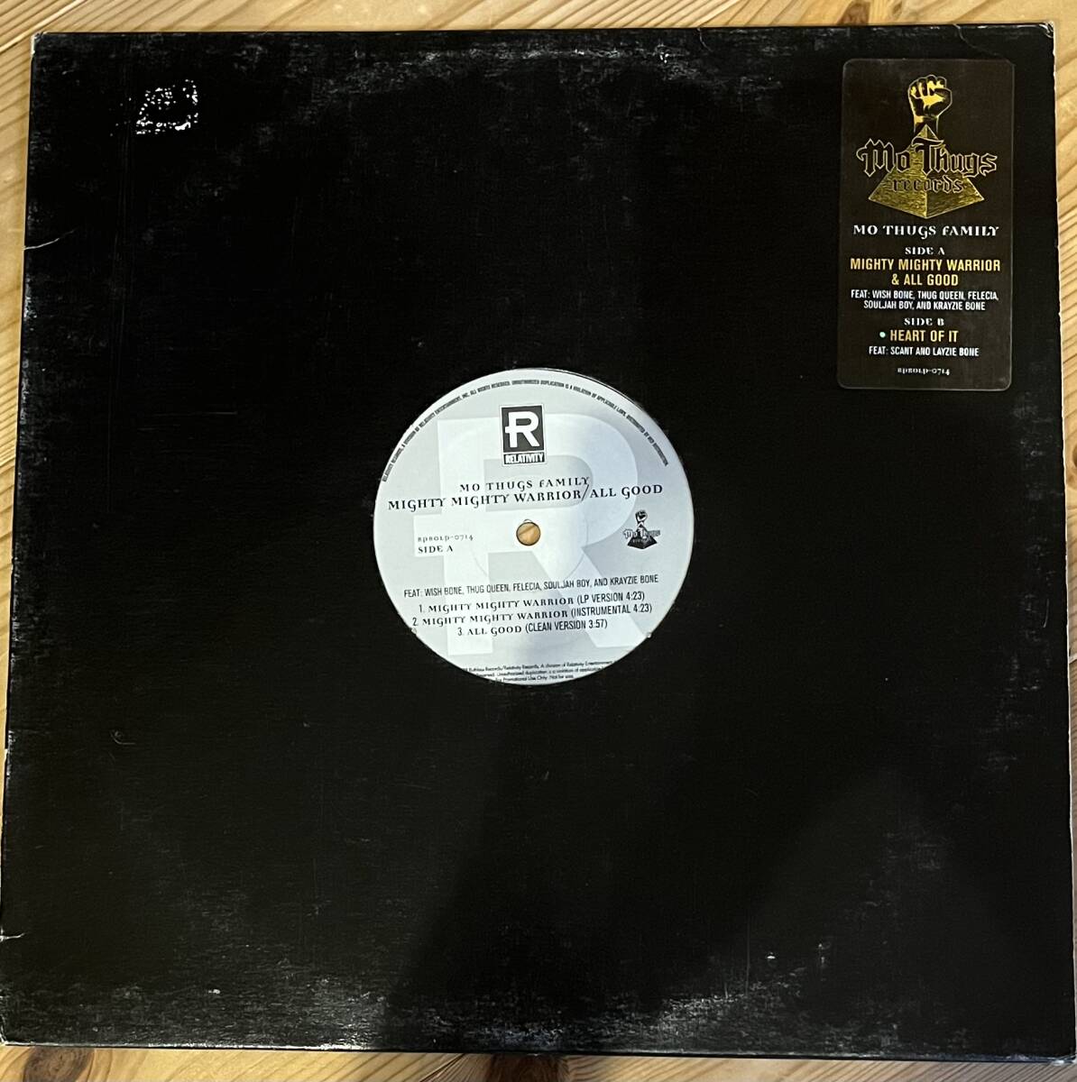 【12】MO THUGS FAMILY / MIGHTY MIGHTY WARRIOR & ALL GOOD拍卖