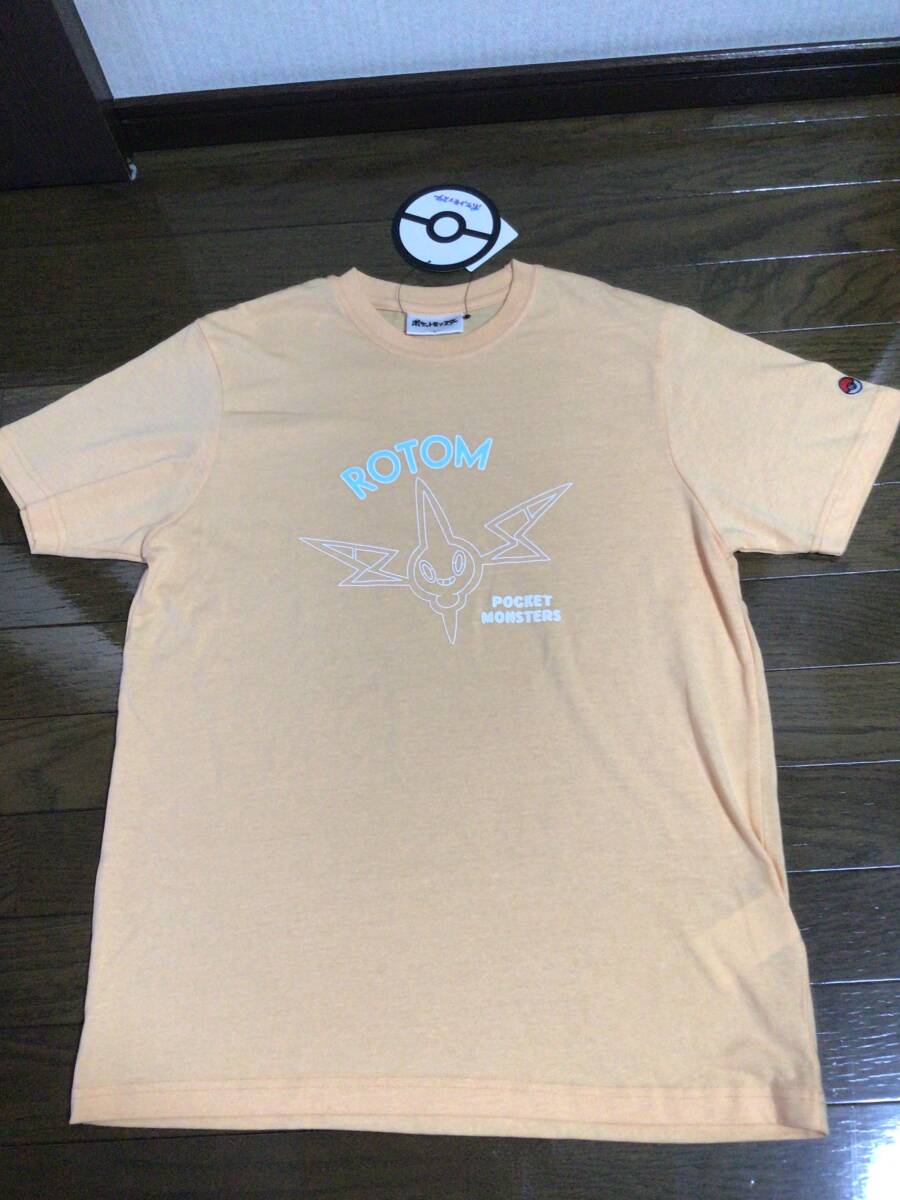 新品 未使用 ポケットモンスター Tシャツ ロトム(オレンジ) Lサイズ タグ付き ドンキ購入品拍卖