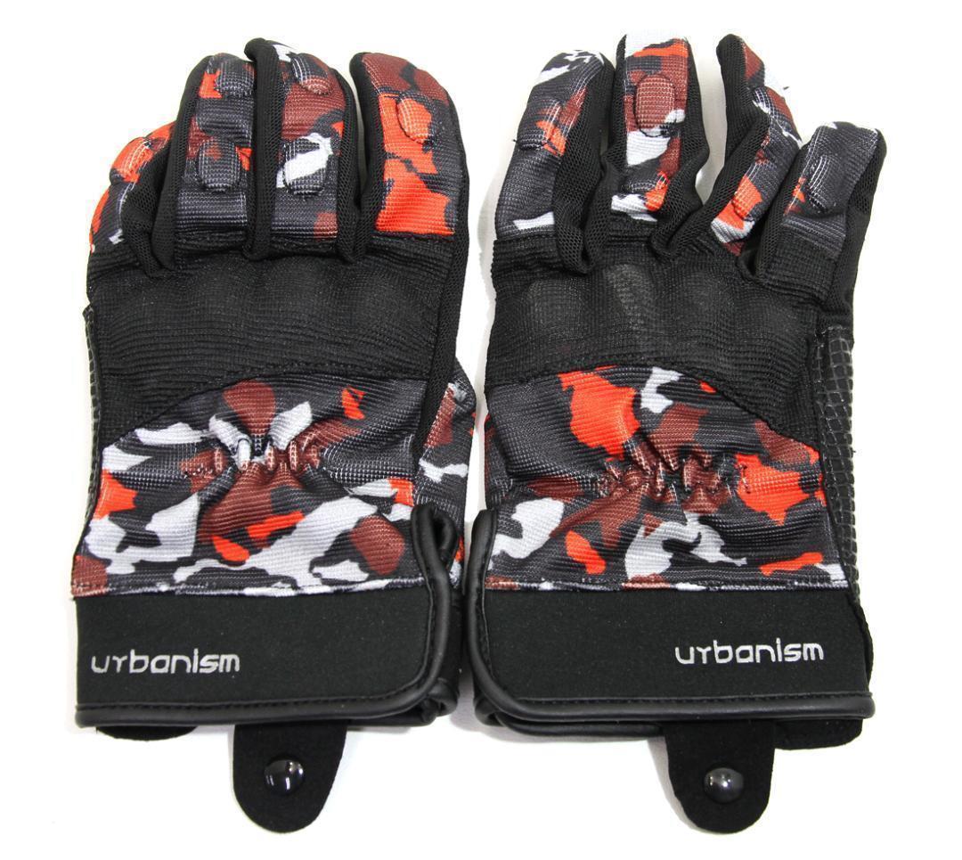 【60%引】(5886)アーバニズム 春夏用 UNG-208 レッド(LL)メッシュグローブ【アウトレット商品】拍卖