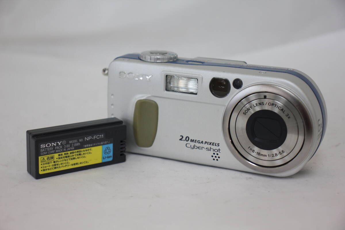 【返品保証】 ソニー SONY Cyber-shot DSC-P2 6x バッテリー付き コンパクトデジタルカメラ e1268拍卖