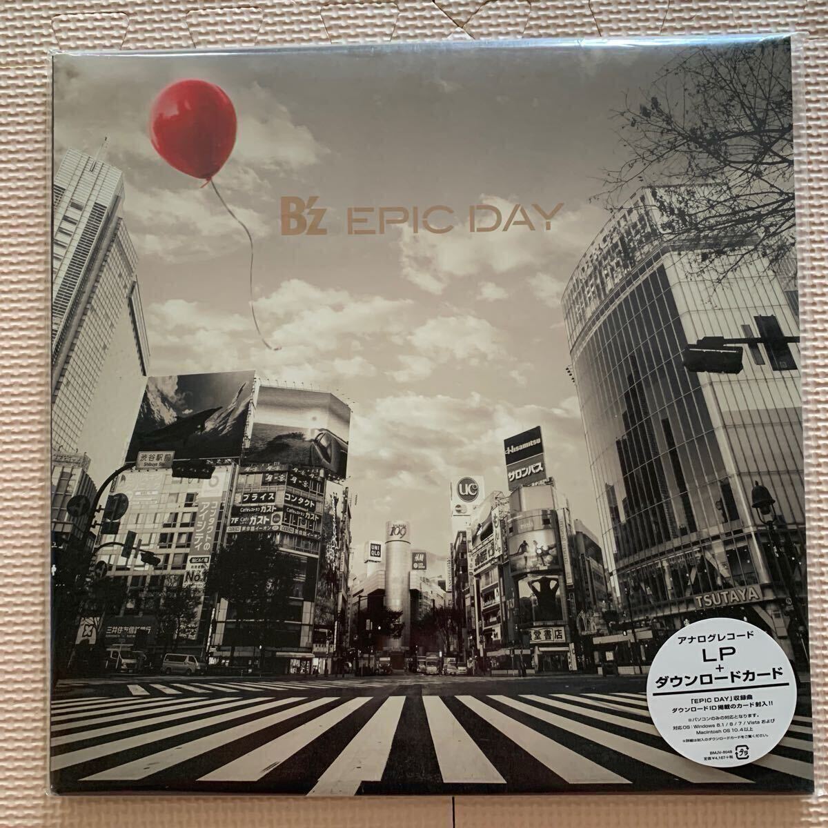 LP【B'z】ビーズ EPIC DAY エピックデイ BMJV-8048 レコード拍卖