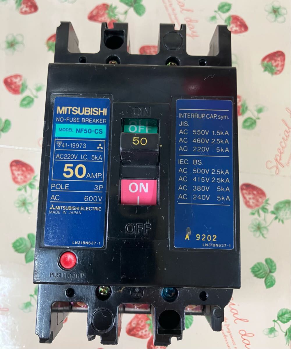 ジャック品 三菱電機NF50-CS 50AMP 返品不可拍卖