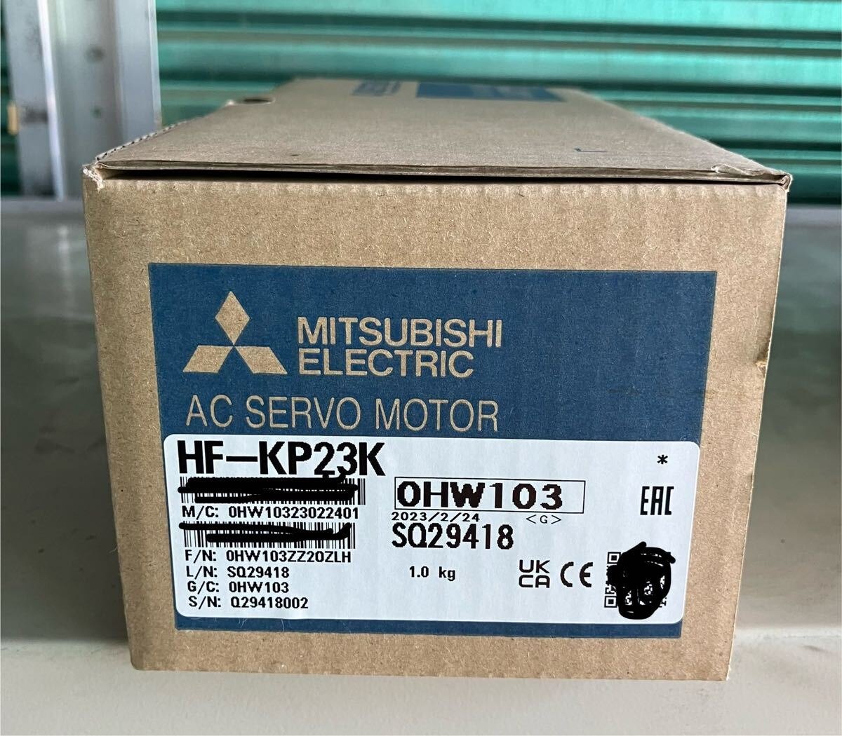 未使用品三菱電機 HF-KP23KACサーボモータ 拍卖