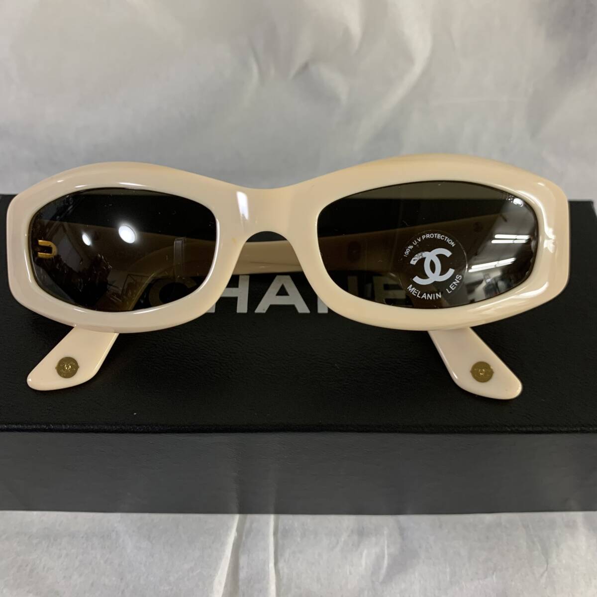 CHANEL シャネル サングラス ベージュ拍卖