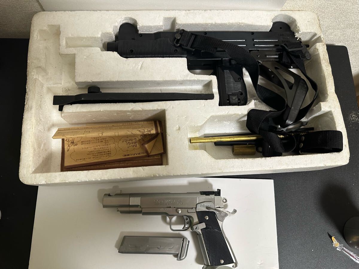 ASGK COLT MK IV SERIES 80 UZI SMG ウージーサブマシンガン ウージーサブマシンガン 欠品 部品取り ジャンク品 まとめ売り拍卖