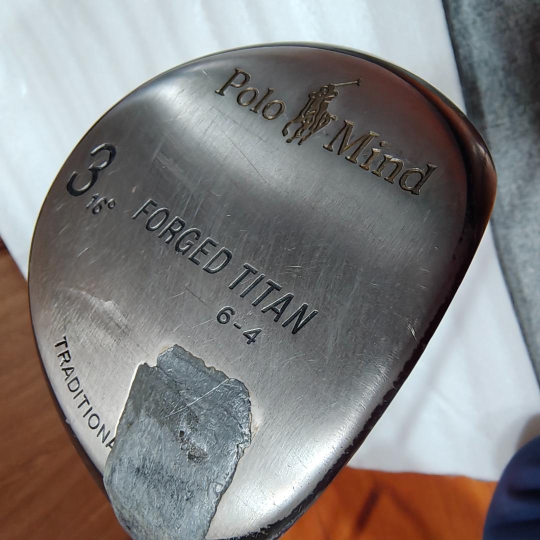 Polo Mind 3番 4番 2本 フェアウェイウッド 144J5拍卖