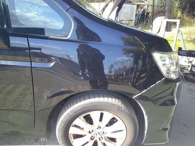 ステップワゴンスパーダ DBA-RK5 右Fフェンダー PB81P プレミアムブラキッシュパール拍卖