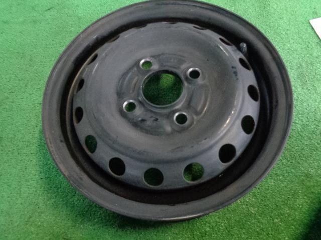 中古 ホンダ バモス HM1 純正 12インチ 3.5J スチールホイール 1本 黒色 丸穴16個拍卖