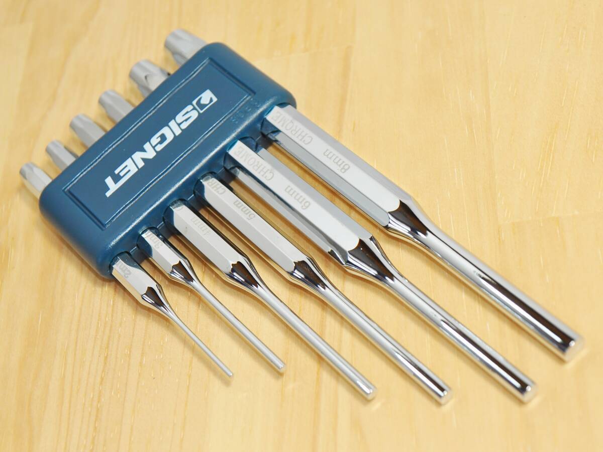 ★SIGNET 60501 6PC ピンポンチセット●シグネット拍卖