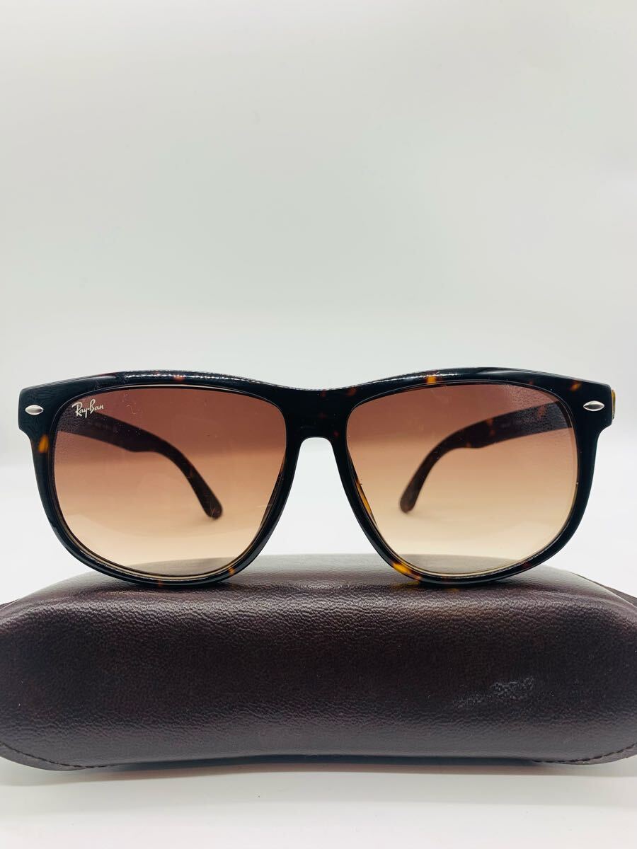 Ray-Ban RB4147 スクエアフレーム サングラス サイズ 60口15 made in Italy 中古品です拍卖