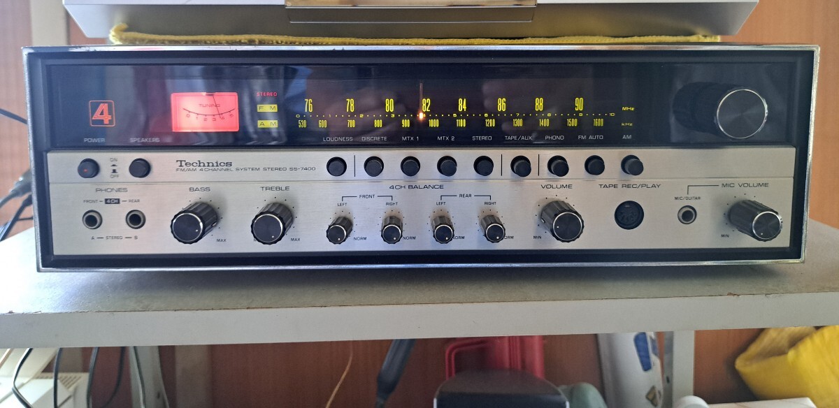 Technics テクニクス レシーバー アンプ SS-7400 動作確認済み拍卖
