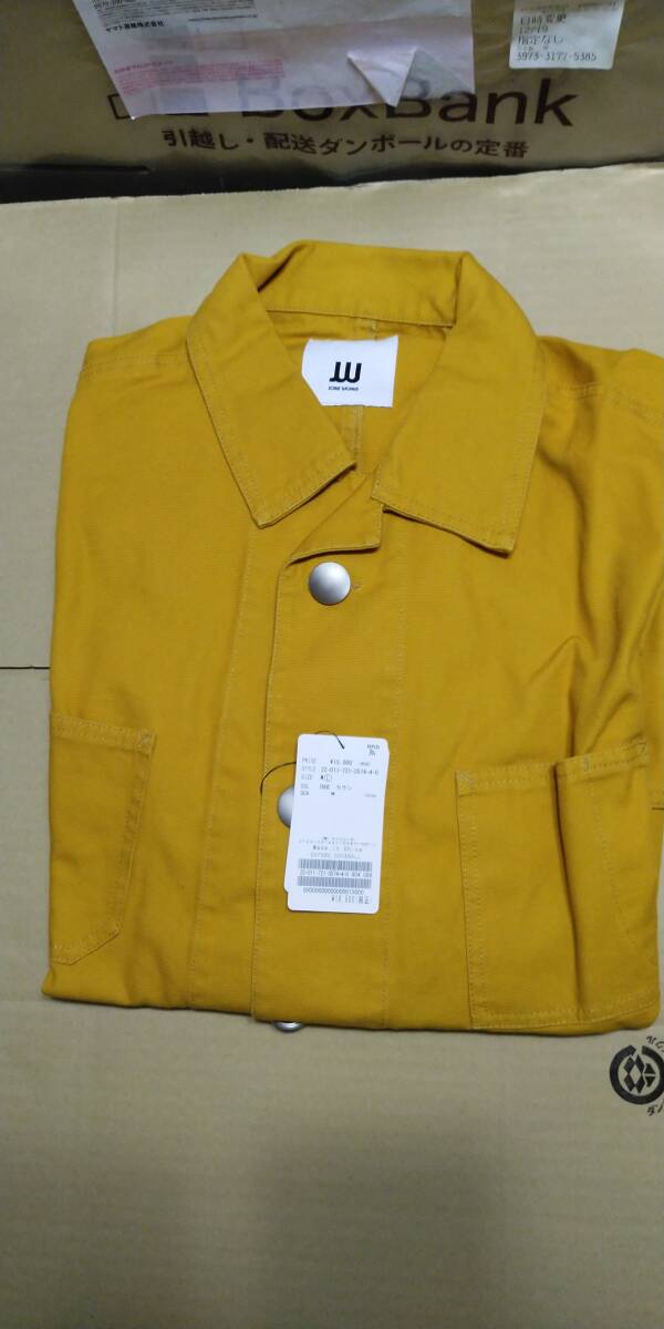 未使用自宅保管品JOINT WORKSジョイントワークスOXFORD カバーオールカラーマスタード サイズL拍卖