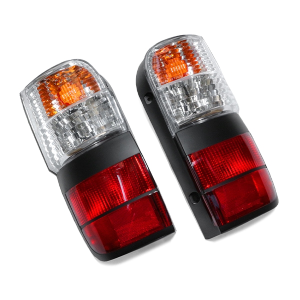 ю 【車種専用】 トヨタ ハイエース 100系 バン/ワゴン テールランプ 最終型 純正タイプ 左右 セット カプラーオン リフレクター付 社外品拍卖