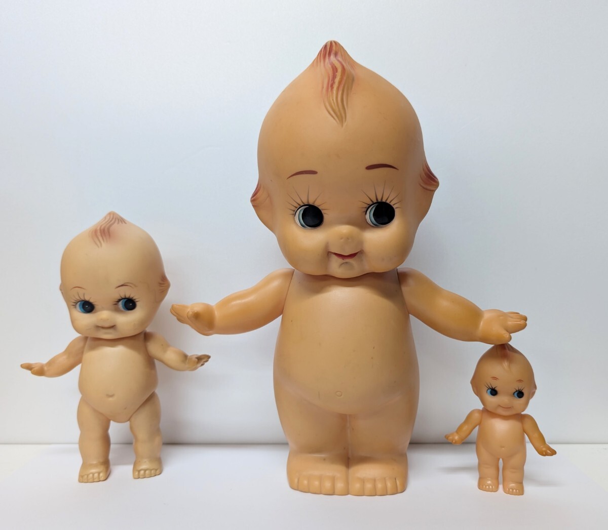 キューピー人形 3体セット ソフビ 昭和レトロ 当時物 5/27拍卖