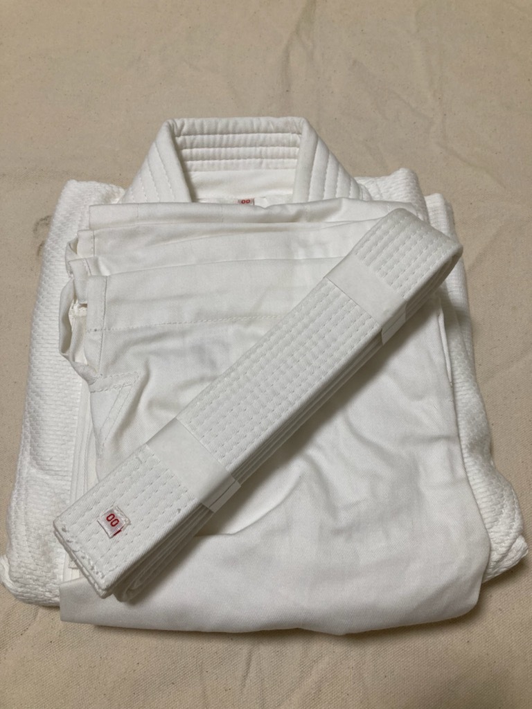 未使用 新品 柔道着 3点セット 00号 授業 送料無料拍卖