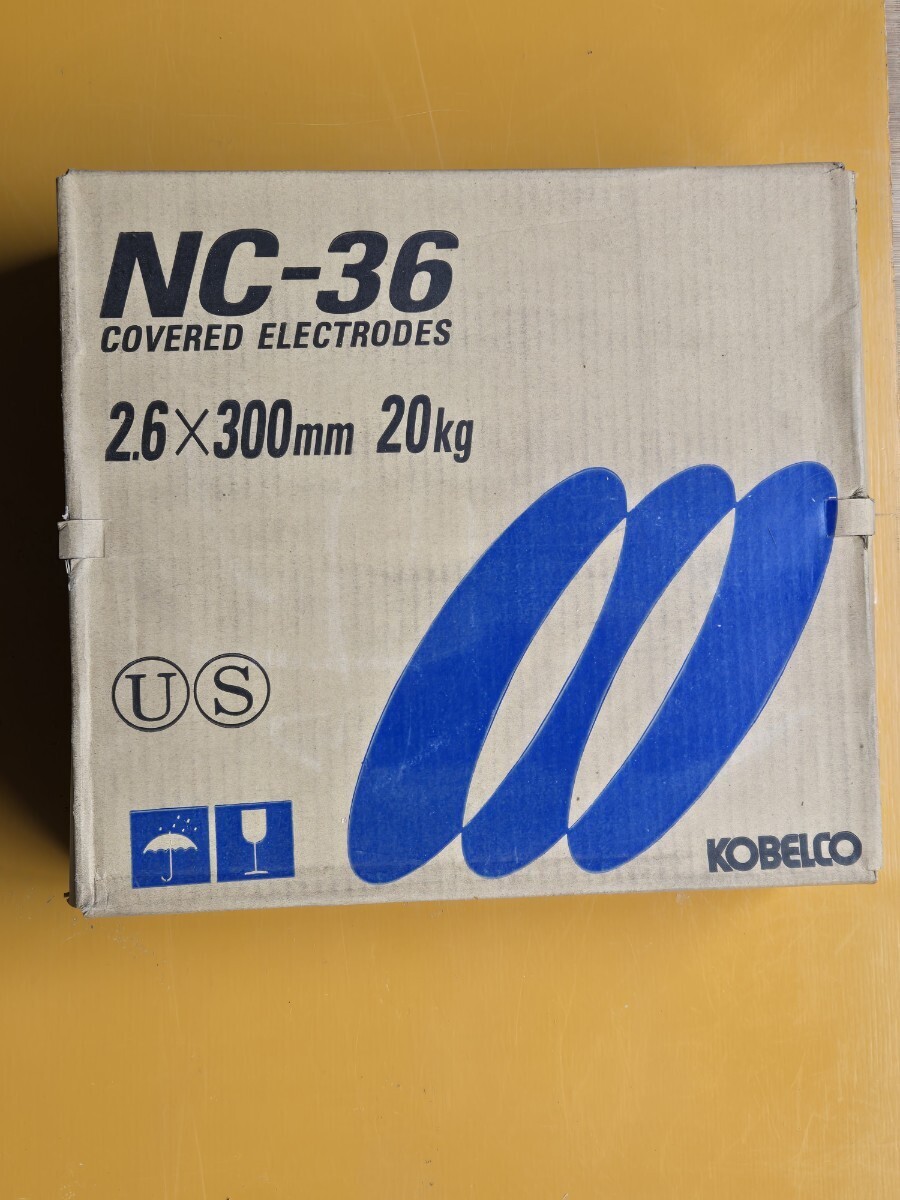 未使用 未開封 NC-36 2.6×300 20kg KOBELCO FAMILIARC拍卖