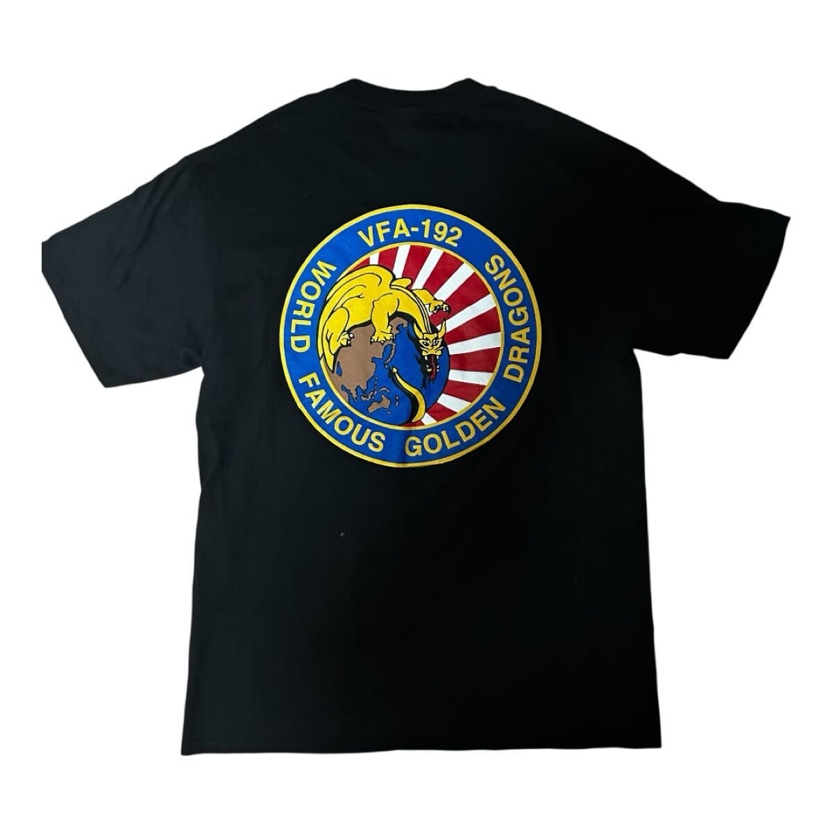 00s DEADSTOCK Hanes Tシャツ L U.S.NAVY 飛行隊拍卖