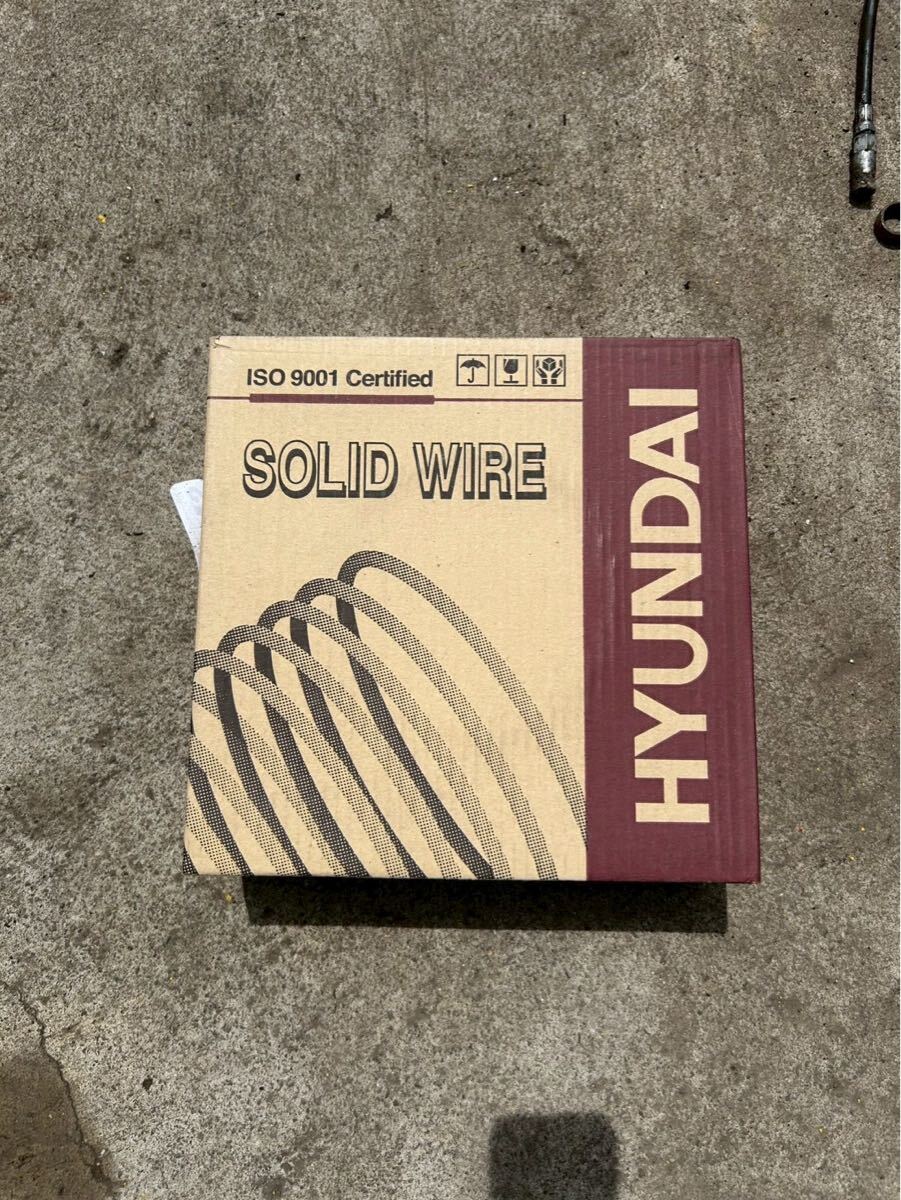 【A-634】ヒュンダイ 溶接ワイヤー ソリッドワイヤー SM-70 1.0mm×5kg拍卖