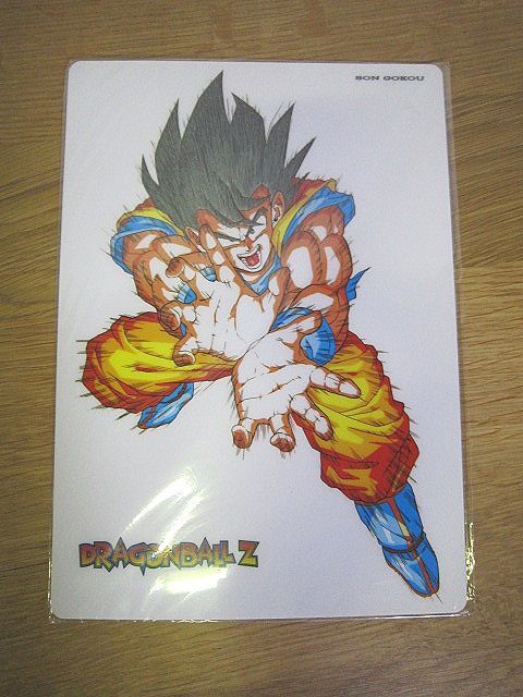 当時物 ドラゴンボールZ 孫悟空 かめはめ波 下敷き DRAGONBALL Z 【中古】YO6046KOT【送料無料/匿名配送】拍卖