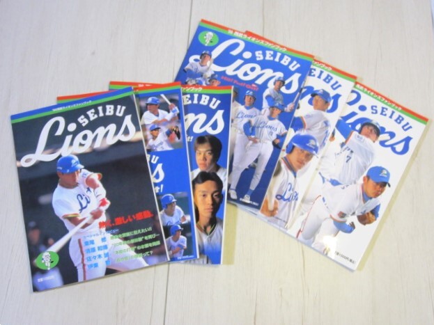 西武ライオンズファンブック 6冊セット 1996年~2000年・2002年 【中古】YN6031KOT【送料無料/匿名配送】拍卖