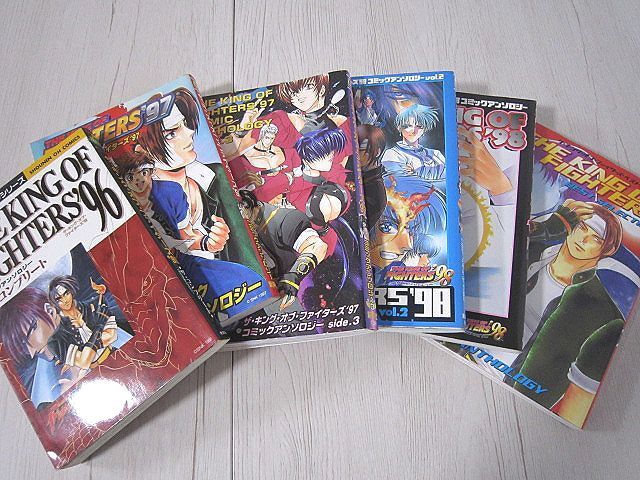 6冊セット 初版 KING OF FIGHTERS 96/97/98 ザ・キング・オブ・ファイターズ コミックアンソロジー 光文社 新声社 【中古】YO6043KOT拍卖
