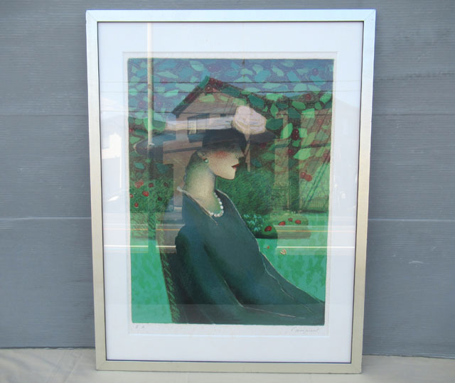 即決■真作 カシニョール リトグラフ 直筆サイン■た-77拍卖