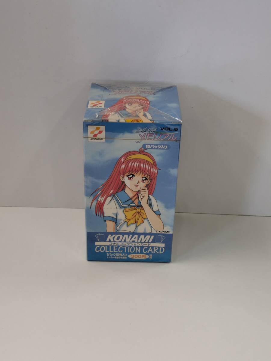 ■当時物!希少品【ときめきメモリアル VOL.5 コナミコレクションカード 1BOX 】新品・未開封品! 拍卖