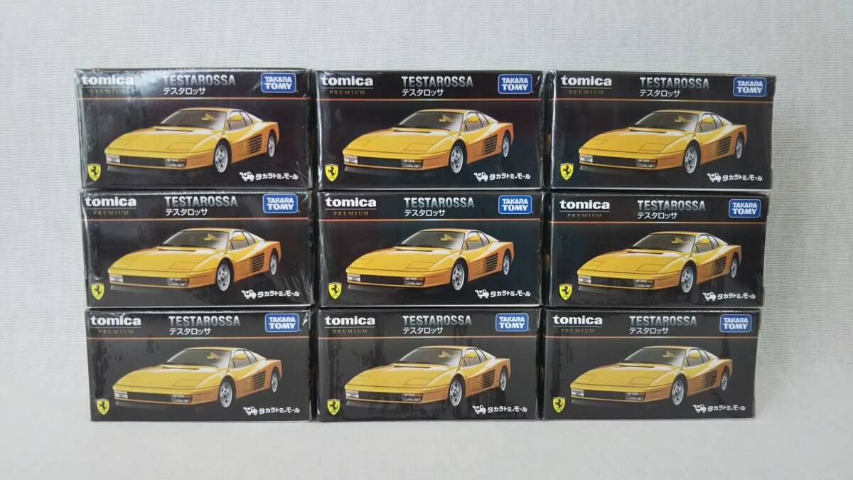 9台入荷!!【絶版】【限定】 トミーモールオリジナル トミカプレミアム テスタロッサ Ferrari TESTAROSSA拍卖
