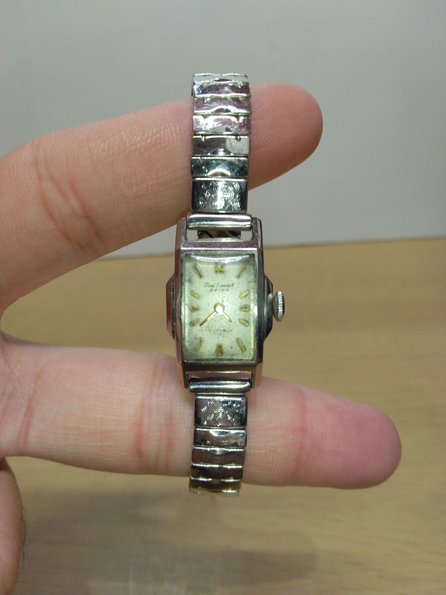 SEIKO Femi Laurel 17jewels 手巻き 腕時計 レディース 082192 バンド式 ヴィンテージ 稼働品拍卖