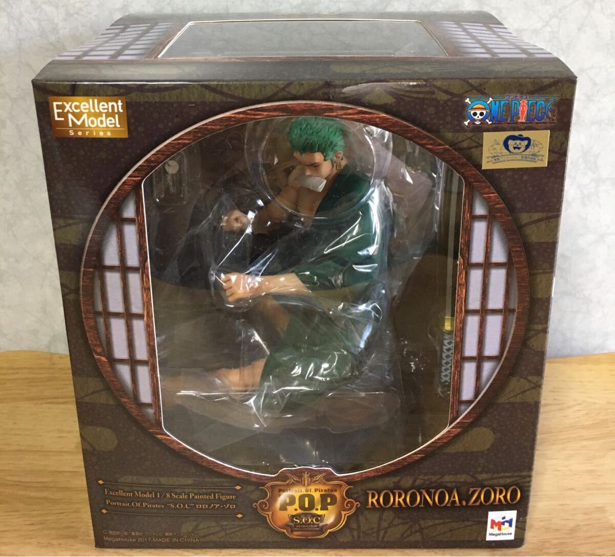 即決 新品未開封 ONE PIECE P.O.P ロロノア ゾロ POP メガハウス拍卖