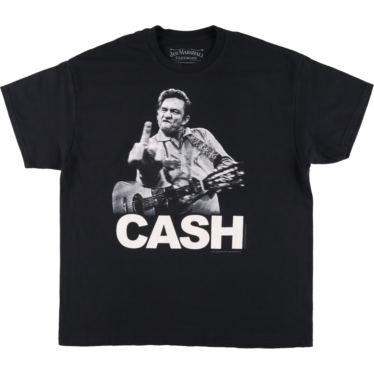 古着 JIM MARSHALL JOHNNY CASH ジョニーキャッシュ バンドTシャツ バンT メンズXL相当 /eaa469239 【SS2506_30】拍卖