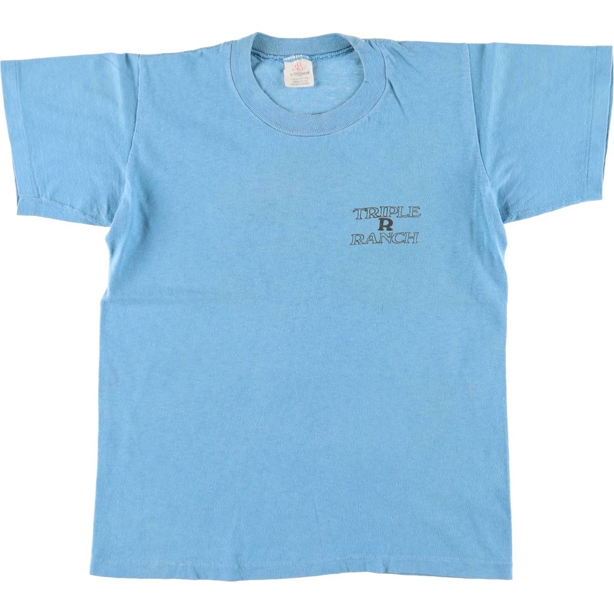 古着 70~80年代 STEDMAN HI CRU プリントTシャツ USA製 レディースL相当 ヴィンテージ /eaa556017拍卖