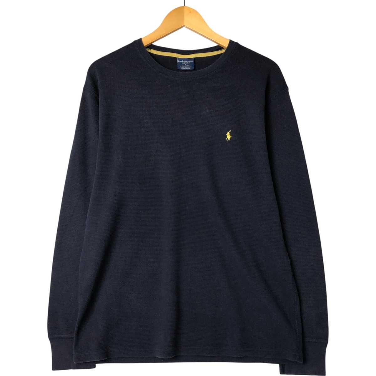 古着 ラルフローレン Ralph Lauren POLO RALPH LAUREN SLEEPWEAR サーマルロンT ワッフル メンズL相当 /eaa560965拍卖