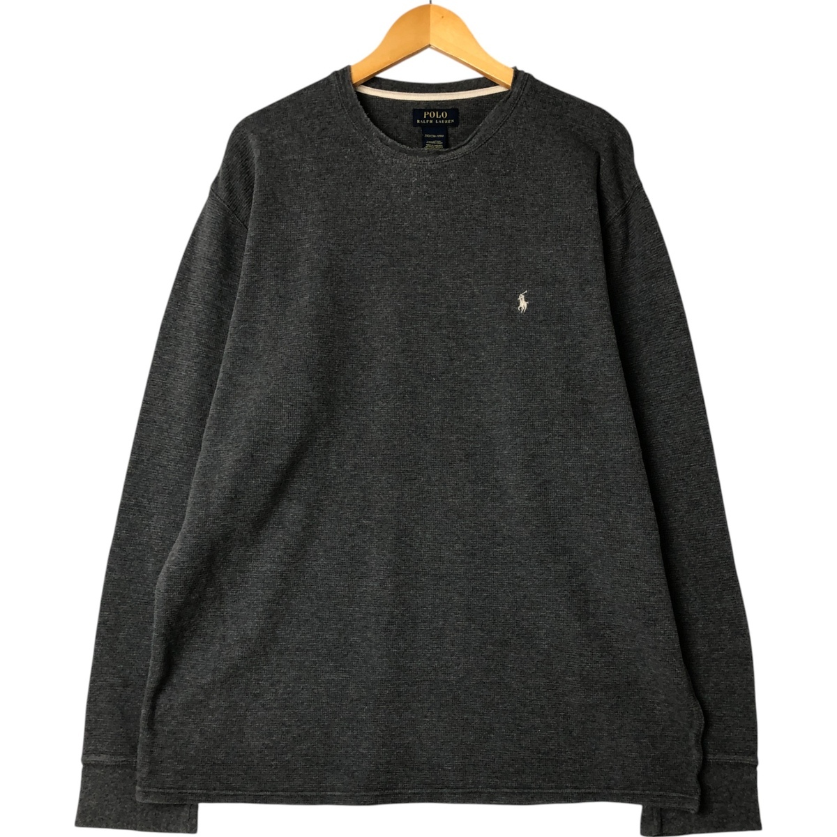 古着 ラルフローレン Ralph Lauren POLO RALPH LAUREN サーマルロンT ワッフル メンズXXL相当 /eaa560955拍卖