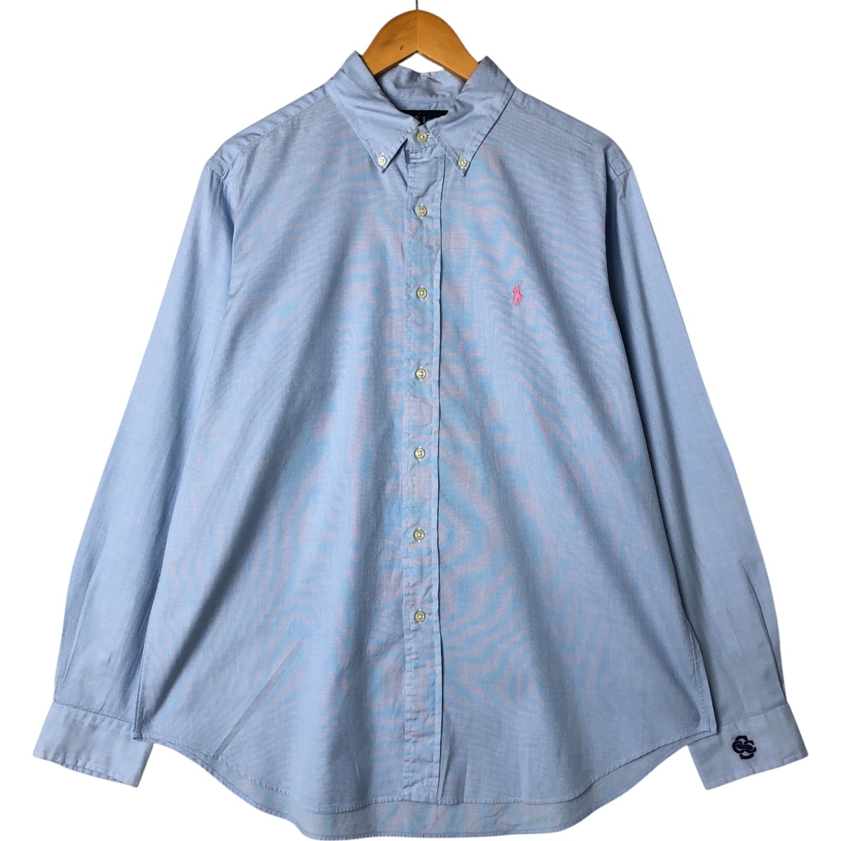 古着 ラルフローレン Ralph Lauren CLASSIC FIT 長袖 ボタンダウンシャツ メンズL相当 /eaa560293拍卖