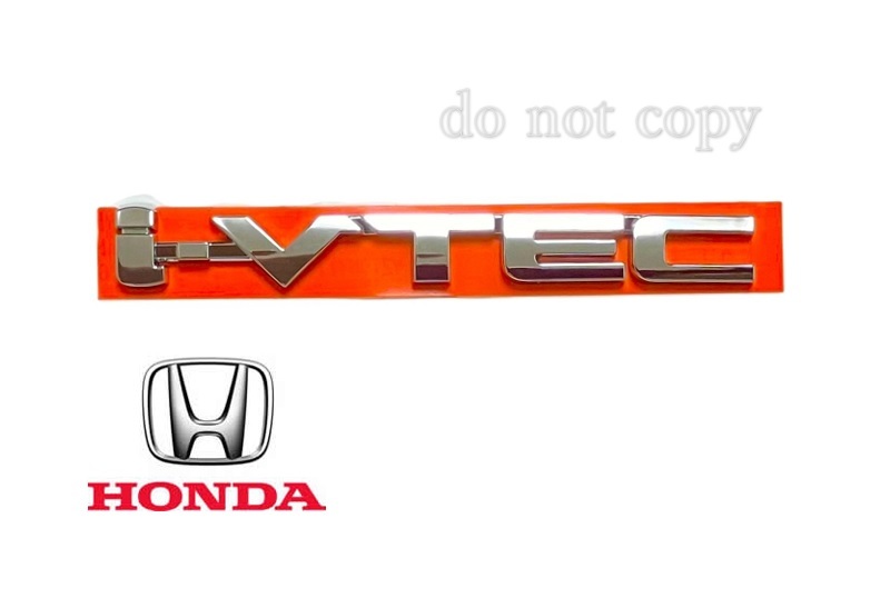 □ホンダ純正□ i-VTEC エンブレム クロームメッキ 縦13mm 横105mm拍卖