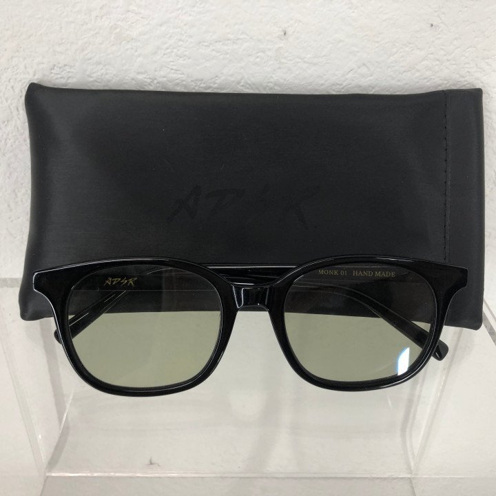 A.D.S.R. エーディーエスアール ケース有 MONK 01 HAND MADE サングラス ブラック MU632025060703拍卖