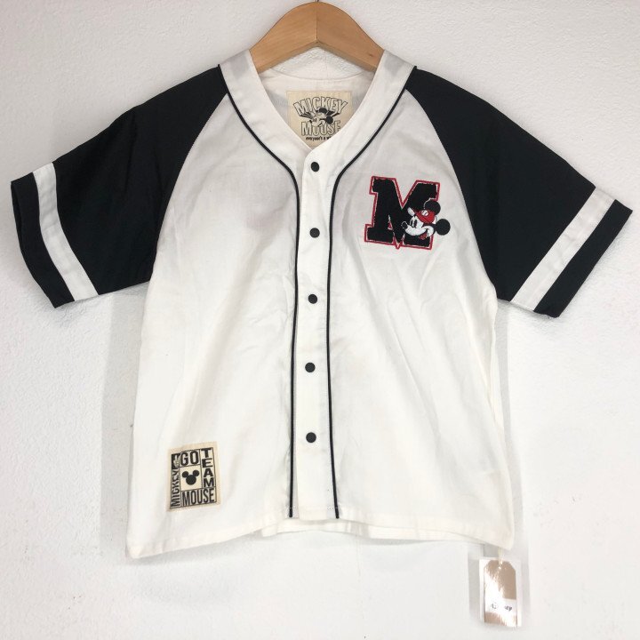 LITTC リトシー タグ付き ミッキーマウス ベースボールシャツ SIZE:130 キッズ 子供服 KU632025062103拍卖
