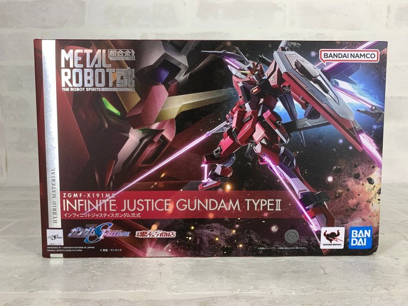 【H52】METAL ROBOT魂 ZGMF-X191M2 インフィニットジャスティスガンダム 弐式 機動戦士ガンダムSEED FREEDOM拍卖