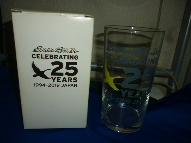 未使用 エディバウアー 25周年記念 グラス 外箱あり拍卖