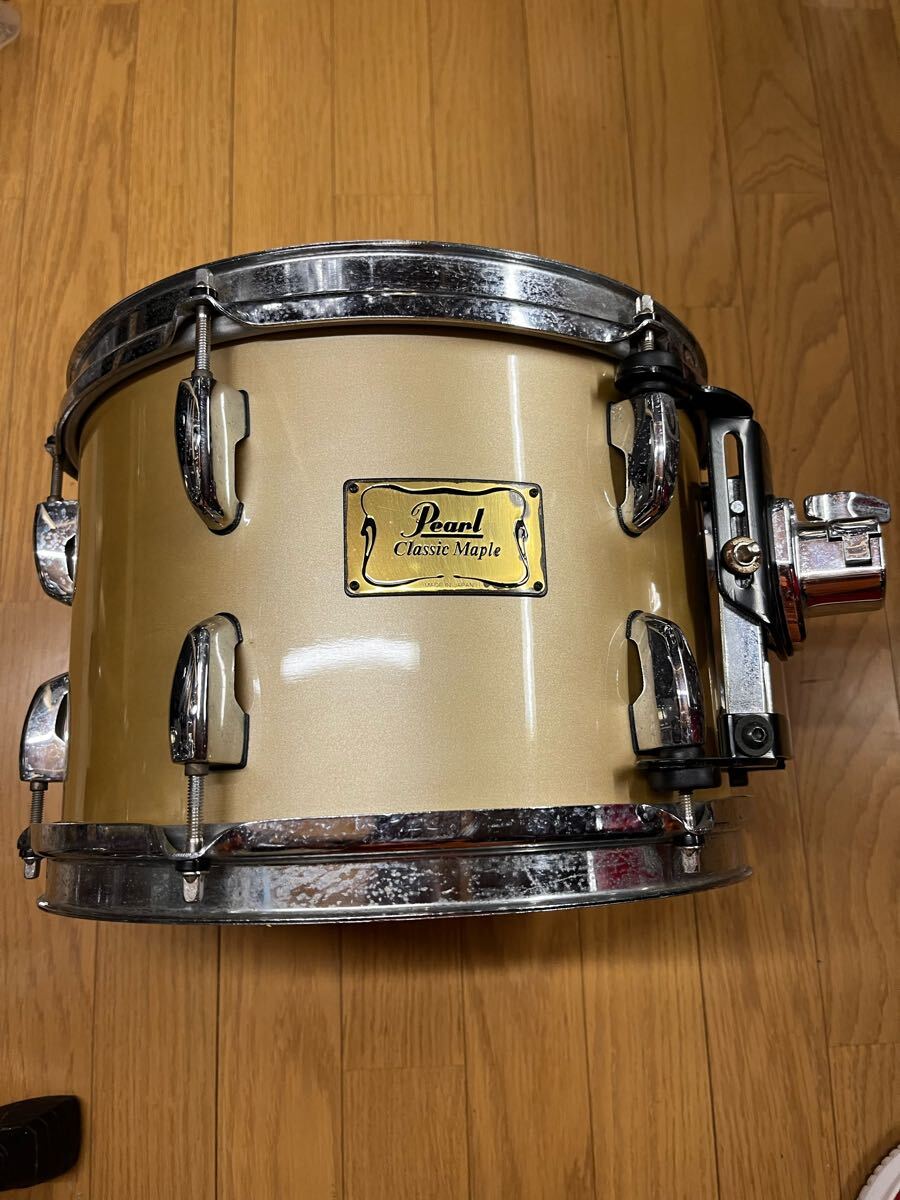 pearl MR クラシックメイプル 日本製  口径12 深さ8 パール   No151 プラチナムミスト made in japan拍卖