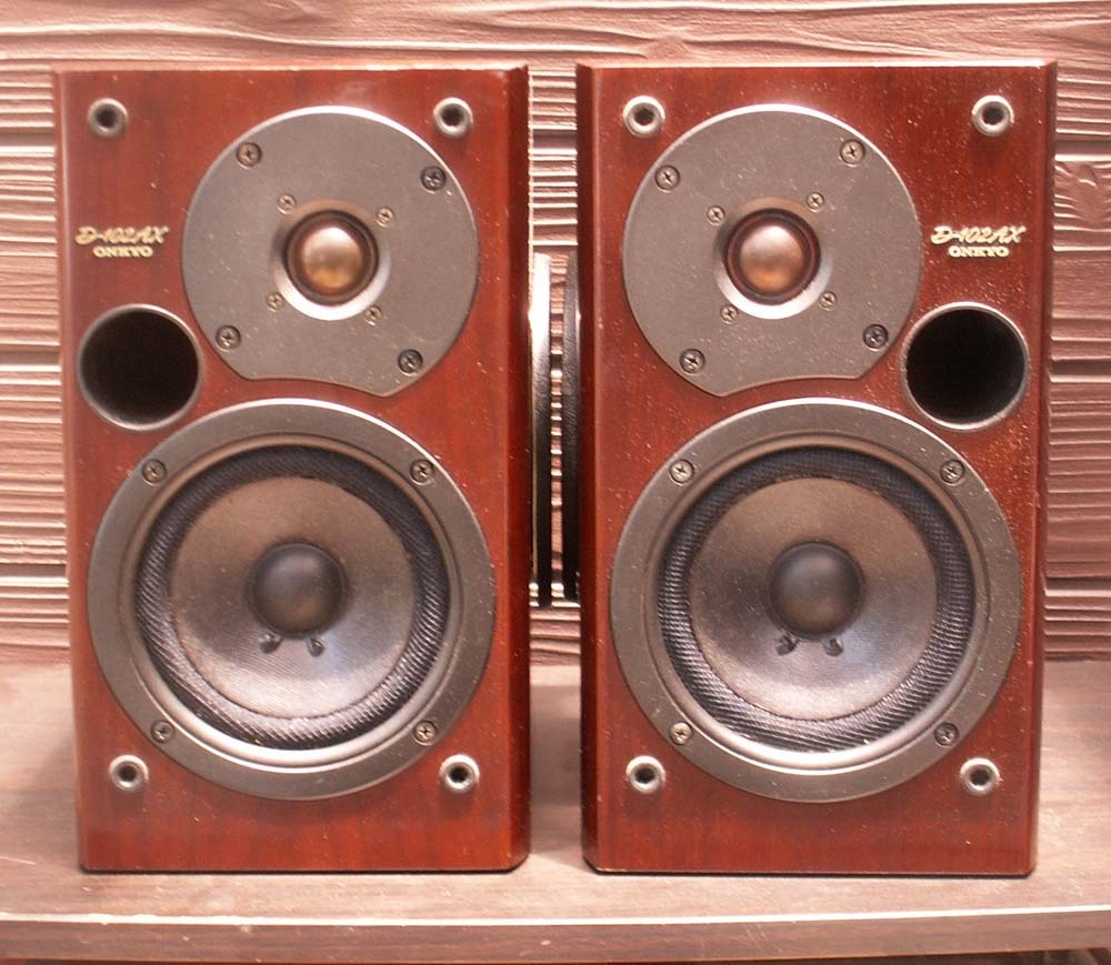 90■Onkyo オンキョー ユニットDIYスピーカー ぺアー拍卖