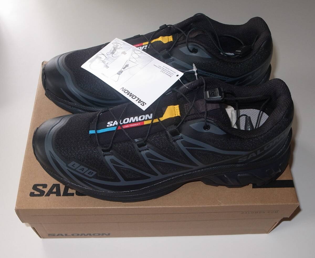 SALOMON XT-6 black US9.5 27.5cm 拍卖