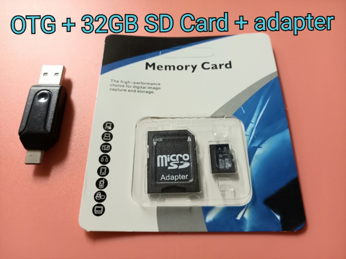 Micro SD メモリーカード 32GB+OTG拍卖