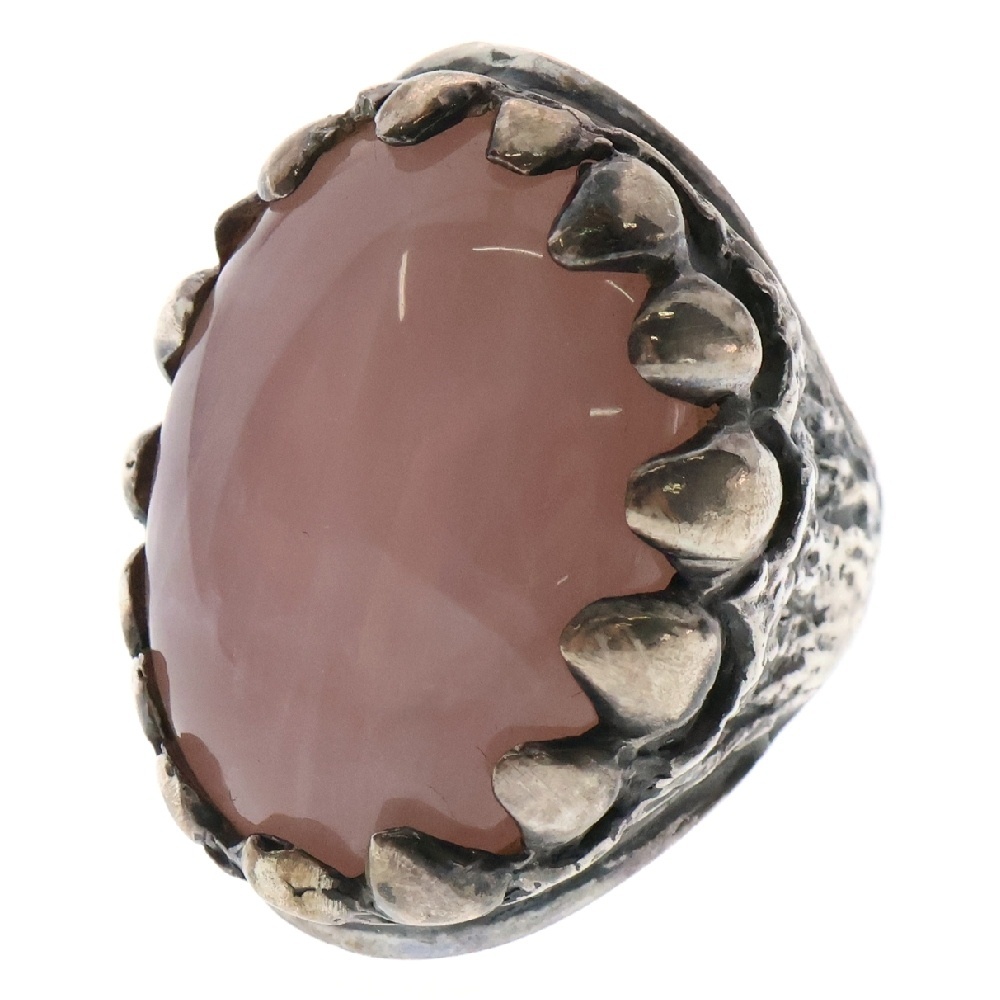 ALEX STREETER アレックスストリーター Dragon Tooth Ring ドラゴントゥース リング 指輪 14号 ピンク/シルバー拍卖