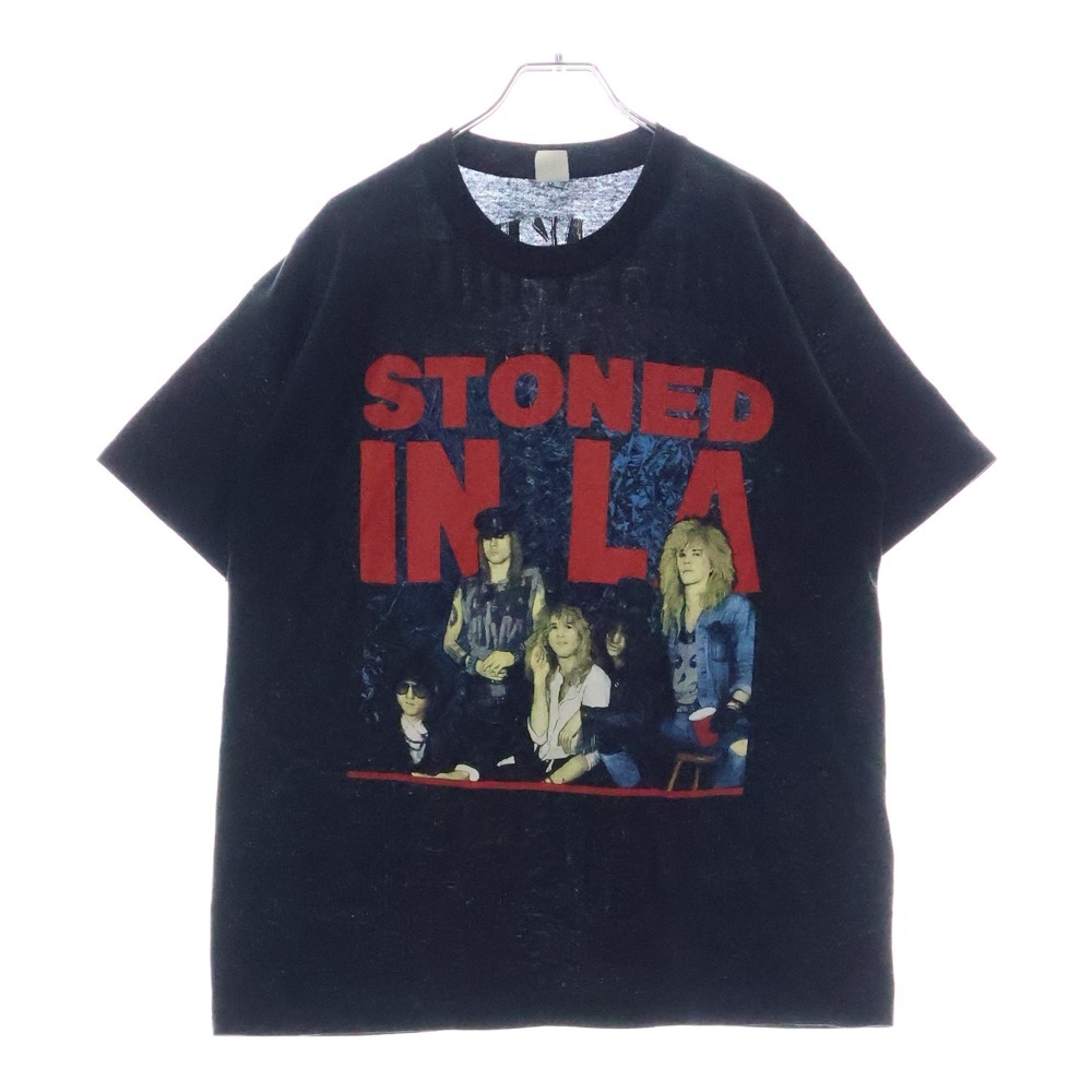 ヴィンテージ 80S VINTAGE GUNS N ROSES 1989 ガンズ 1989ロサンゼルスコロシアムライブ 5050タグ 両面プリントTシャツ拍卖
